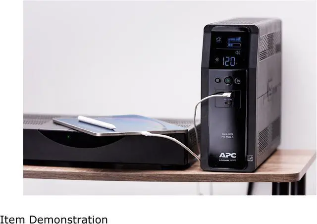 Alt view image 9 of 12 - APC BR1500MS2 Back-UPS Pro 1500VA/900W, Tower, 120V, 10x NEMA 5-15R outlets, AVR, USB Type A + C ports, LCD, User Replaceable Battery -Tower - AVR - 16 Hour Recharge -4.10 Minute Stand-by -120 V Input