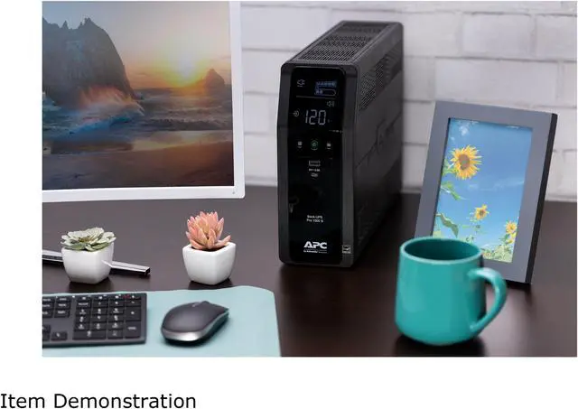Alt view image 11 of 12 - APC BR1500MS2 Back-UPS Pro 1500VA/900W, Tower, 120V, 10x NEMA 5-15R outlets, AVR, USB Type A + C ports, LCD, User Replaceable Battery -Tower - AVR - 16 Hour Recharge -4.10 Minute Stand-by -120 V Input