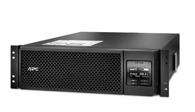 Main image of APC Smart-UPS On-Line 5400VA Rack-Mountable UPS - 3U - 208V - 2x L6-20R+2x L6-30R NEMA outlets - Network Card+SmartSlot - SRT5KRMXLT-A