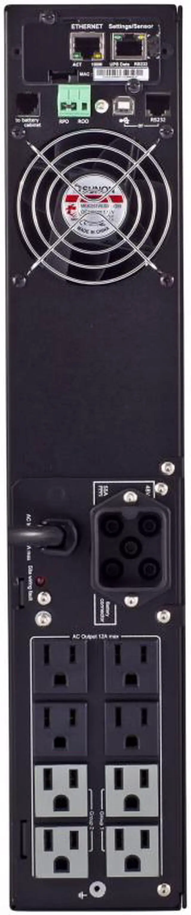 Alt view image 2 of 3 - Eaton 5PX1500RTN, 1440 VA 1440 Watts 8 Outlets Tower / Rack Mountable UPS