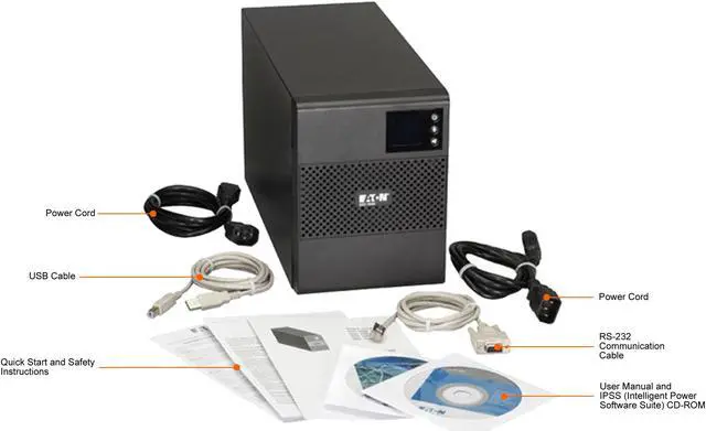 Alt view image 9 of 9 - EATON 5SC750 750 VA 525 watts 6 Outlets UPS