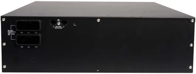 Alt view image 2 of 5 - Eaton 9PX extended battery module (EBM), 3U, used with 9PX6KSP, Black/silver, 1-ft input cord length, Sealed, lead-acid battery
