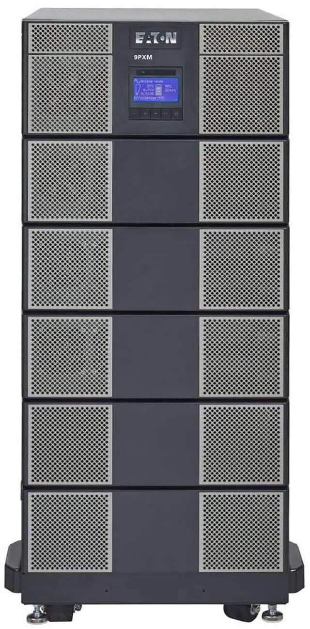 Main image of Eaton 9PXM12S20K 9PXM UPS, 20 kVA scalable to 20 kVA (N+1), Hardwired input, Hardwired output, 208-240V, Rack/Tower, 21U
