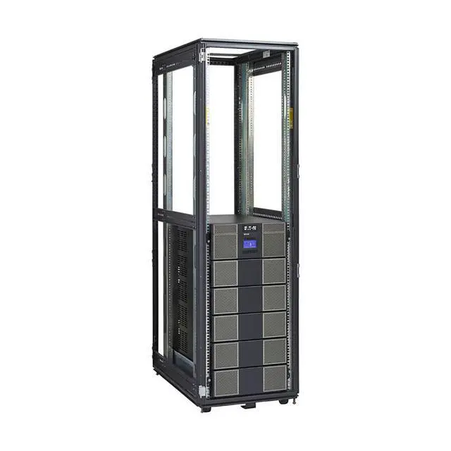 Alt view image 2 of 5 - Eaton 9PXM12S16K-PD 9PXM UPS, 16 kVA scalable to 20 kVA (N+1), Hardwired input, Outputs: (4) 5-20R, (2) L6-30R, (2) L6-20R, (2) L14-30R, 208-240V, Rack/Tower, 21U
