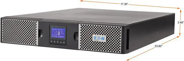 Alt view image 3 of 3 - Eaton 9PX 9PX2000RTN-L Lithium ion UPS, 2U, 2000 VA, 1800W, 5-20P Input, Outputs: (6) 5-20R, (1) L5-20R, 120V, Includes Network Card