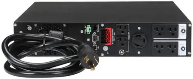 Alt view image 3 of 4 - Eaton 9PX 9PX3000RTN-L Lithium ion UPS, 2U, 3000VA, 2400W, L5-30P Input, Outputs: (6) 5-20R, (1) L5-30R, 120 V, Network Card Included