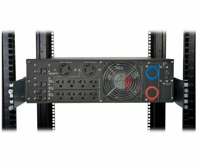 Alt view image 4 of 4 - Eaton 9PX G2 10kVA 120V Step-Down Transformer - 8 NEMA 5-20R and 2 L14-30R Outlets - 50/60 Hz - Hardwire Input - 3U Rack/Tower - 9PXTFMR11G2