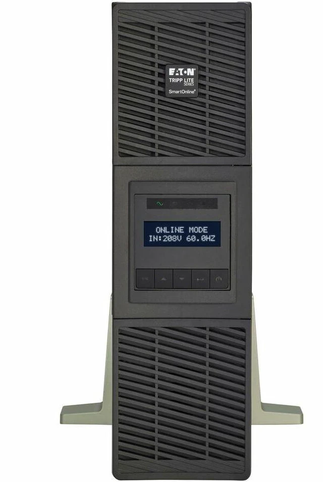 Alt view image 3 of 5 - Tripp Lite SmartOnline SU6000RT 6000VA Rack/tower UPS - 3U Rack/Tower - AVR - 3 Minute Stand-by - 230 V AC Input - Single Phase - Pure Sine Wave - Serial Port - USB - 2x NEMA L6-20R, 2x NEMA L6-30R