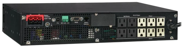 Alt view image 2 of 2 - Eaton 5P G2 1440VA 1350W 120V Line-Interactive UPS - 10 NEMA 5-15R Outlets - Lithium-Ion Battery - Cybersecure Network Card Option - 2U - 5P1550RT2UG2-L