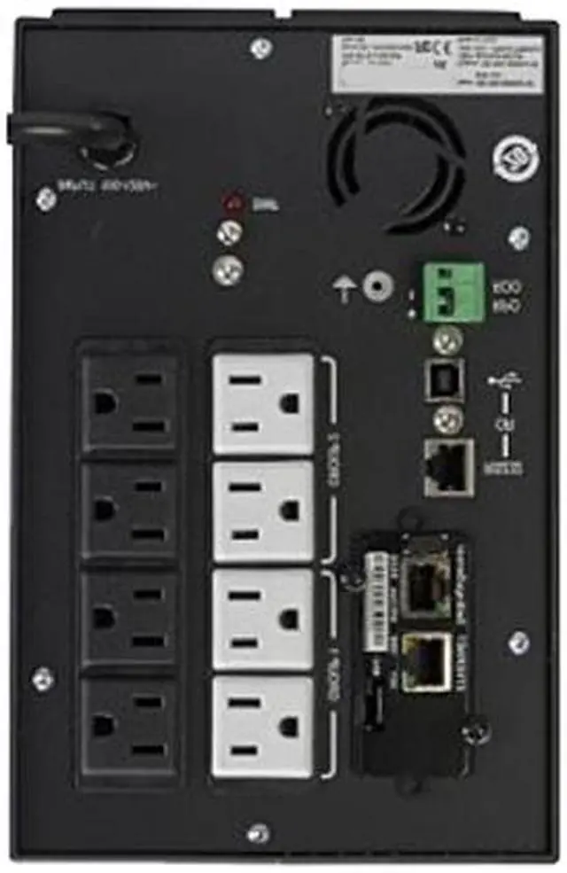 Alt view image 2 of 2 - Lenovo T1kva (55951KX) 1150 VA 770 Watts UPS