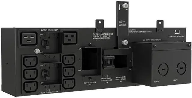 Main image of Vertiv Liebert POD PD5 - (8) IEC|UPS Maintenance Bypass for GXT5 5-6KVA HV PD5-201