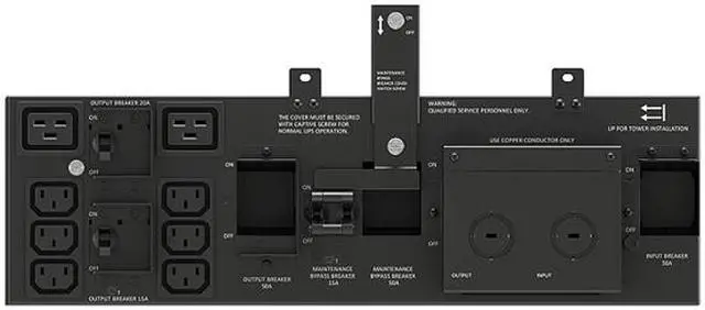 Alt view image 2 of 3 - Vertiv Liebert POD PD5 - (8) IEC|UPS Maintenance Bypass for GXT5 5-6KVA HV PD5-201