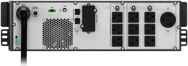 Alt view image 3 of 3 - Vertiv Liebert PSI5-3000SRT120LI PSI5 Lithium-Ion Short-Depth 3kVA 2700W 120V 3U Rack/Tower UPS - Li-Ion UPS | 120V | Line Interactive UPS| Remote Management Capable | With Programmable Outlets