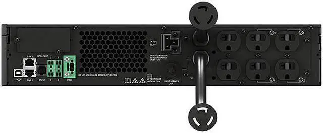 Alt view image 3 of 3 - Vertiv Liebert GXT5LI-2000LVRT2UXL GXT5 Lithium-Ion Online UPS 2000VA/1800W 120V Tower/Rack UPS- Single-phase UPS |0.9 Output Power Factor | Lowest TCO | Optional RDU101 Card| full-color LCD Interface
