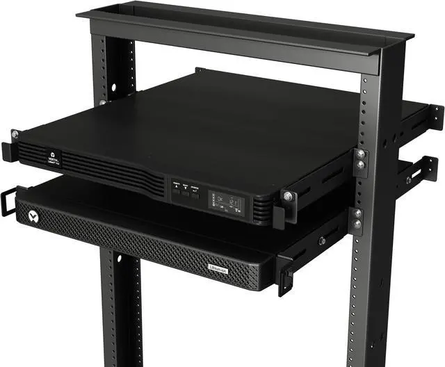 Main image of Vertiv Liebert 2POSTRMKIT1U 1U 2-Post Rack Mount Kit for use with 1U PSI5 UPS and 1U GXT5 EBC