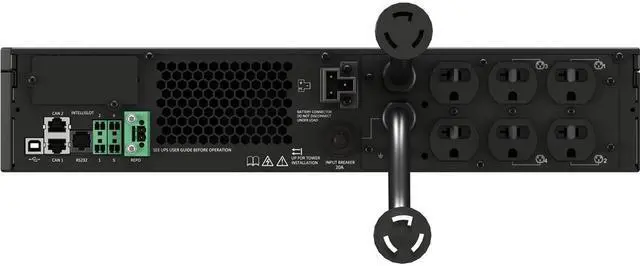 Alt view image 3 of 5 - Vertiv Liebert GXT5 Lithium-Ion N Online UPS 2000VA/1800W 120V Tower/Rack UPS  GXT5LI-2000LVRT2UXLN