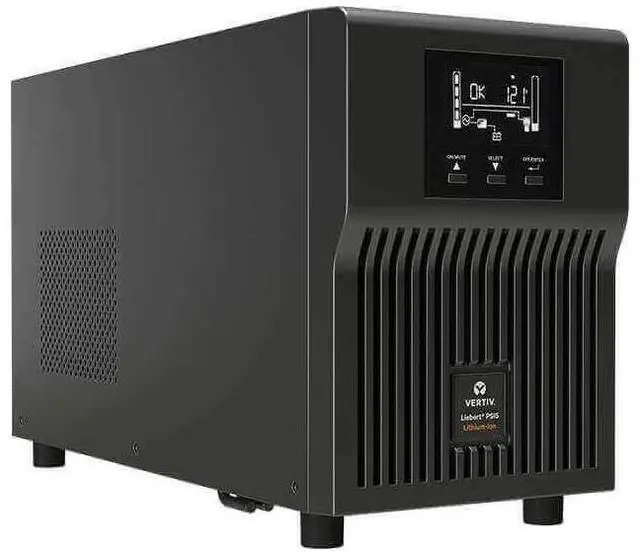 Alt view image 2 of 2 - Vertiv Liebert PSI5-1500MT120LIN PSI5 Lithium-Ion 1500VA Tower w/SNMP card 120V, 0.9 Output Power Factor, 2U Rack/Tower, 3U Short Depth Rack/Tower, Up to ten battery-backed outlets