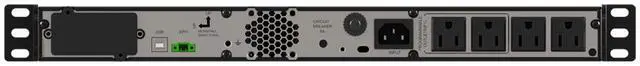 Alt view image 4 of 4 - Vertiv Liebert PSI5-500SRT1ULI PSI5 Lithium-Ion UPS,120V, Line Interactive UPS, Internal Batteries, Remote Management Capable, Optional Network Card, Hot Swappable batteries, With Programmable Outlets
