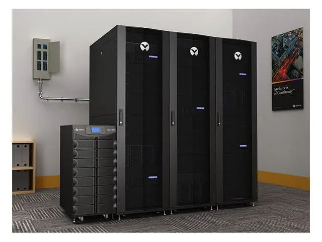 Alt view image 4 of 5 - Vertiv Liebert AL6A0NHUGNNXLKB, 5kVA/4.5kW, 208/120VAC LLNG, 8min runtime - Hot swappable power, battery and control modules allow for maintenance on the system without disturbance to attached loads - OEM