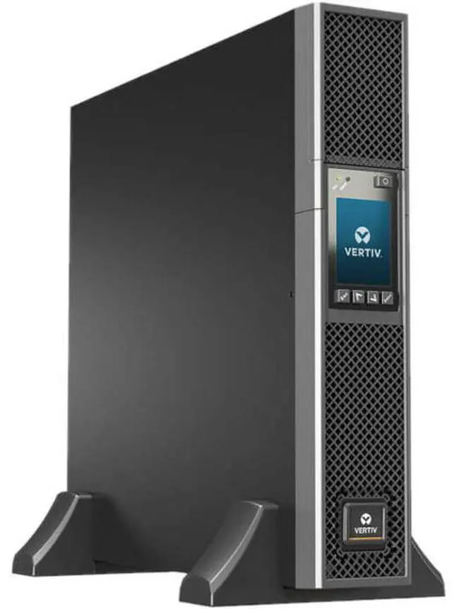 Alt view image 2 of 2 - Vertiv Liebert GXT5 3000VA Rack/Tower UPS - 2U Rack/Tower - 3.30 Minute Stand-by - 230 V AC Input - 208 V AC Output - Single Phase - GXT5-3KL630RT2UXLN