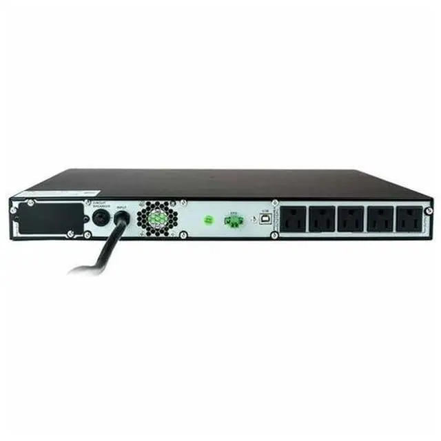 Alt view image 2 of 3 - Vertiv Liebert PSI5 UPS - 1500VA 1350W 120V 1U Line Interactive AVR Rack Mount UPS - 0.9 Power Factor with SNMP Card - IS-UNITY-SNMP Card Included - Compact 1U Rack - PSI5-1500RM1201UN
