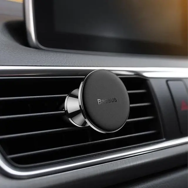 Alt view image 3 of 7 - Baseus Magnetic Car Phone Holder Universal Magnet Holder in car Mobile Phone Holder Stand Mount For iPhone X 8 7 with small ears