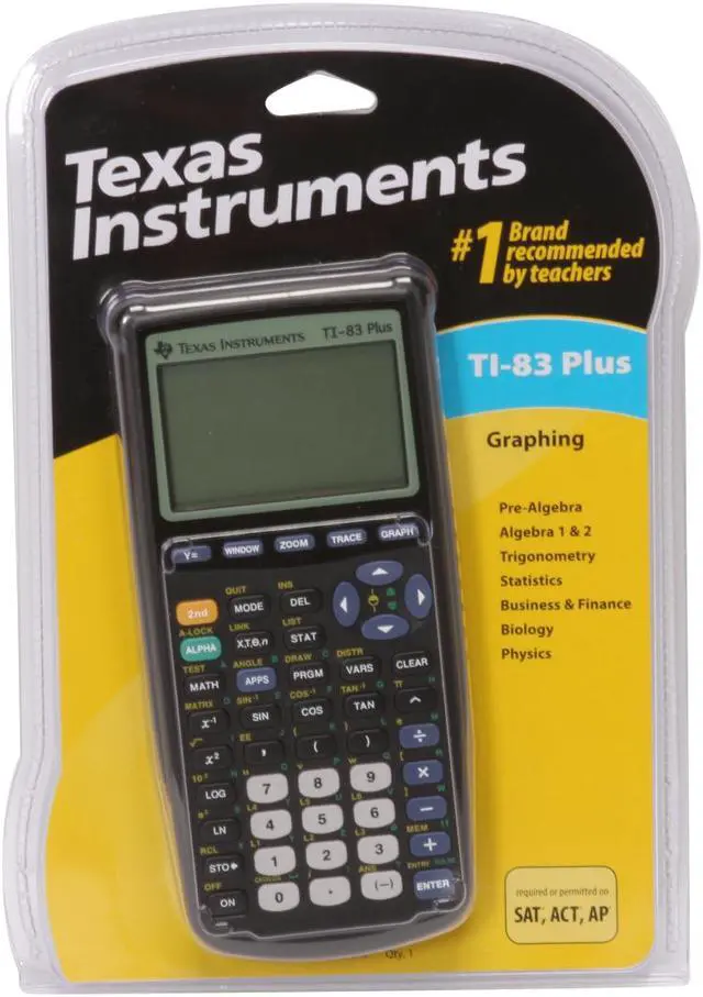 Alt view image 2 of 2 - Texas Instruments TI-83 Plus Graphing Calculator