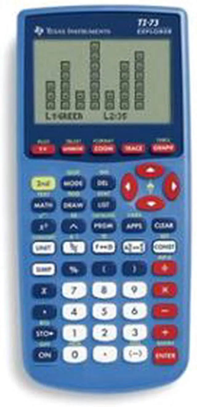 Main image of Texas Instruments TI-73  Explorer Graphing Calculator Teacher Pack - TI73/TP (10/Pack)