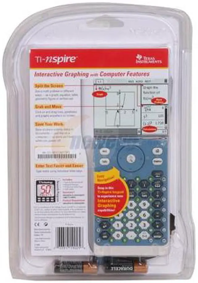 Alt view image 2 of 2 - Texas Instruments TI-NSpire Math and Science Handheld Graphing Calculator(Swap Keypad)