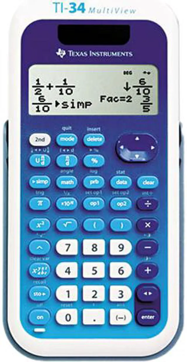Main image of Texas Instruments TI-34MULTIV TI-34 MultiView Scientific Calculator