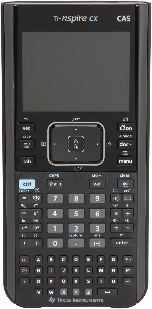 Alt view image 2 of 7 - Texas Instruments Nspire CX CAS Graphing Calculator