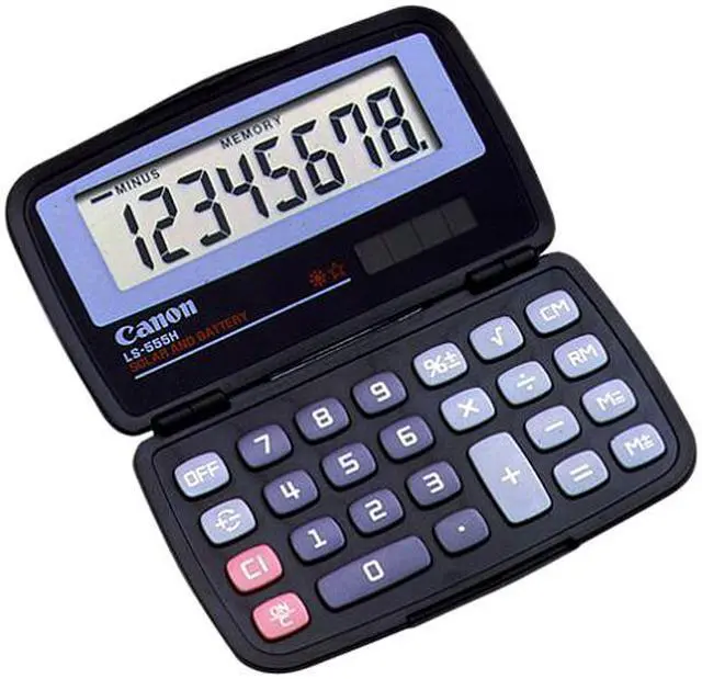 Main image of Canon LS555H CALCULATOR,HNDHLD,8 DIGIT