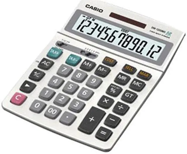 Alt view image 2 of 2 - Casio Standard Function Calculator,Simple Calculator