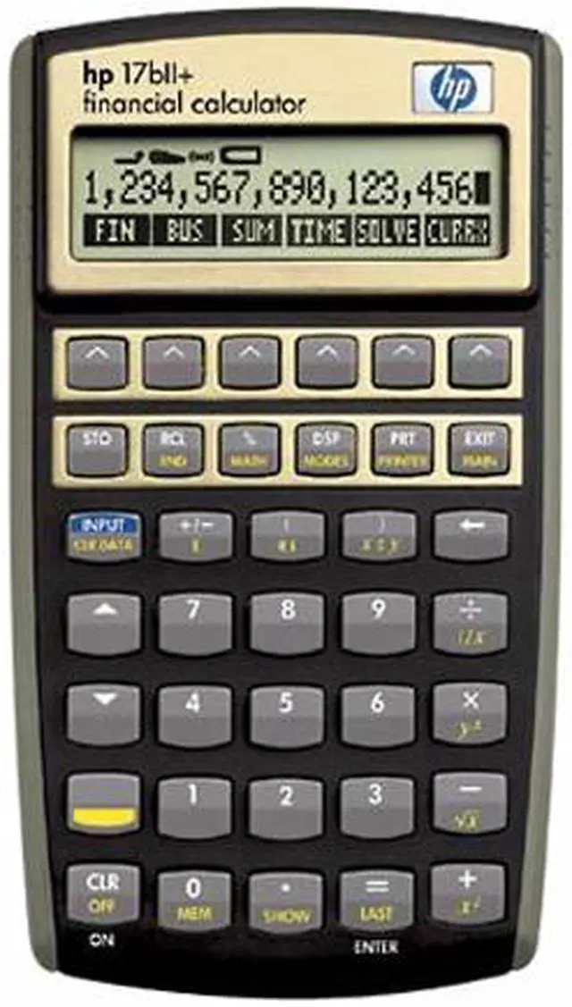 Main image of HP 17bII+ (F2234A#ABA) Financial Calculator