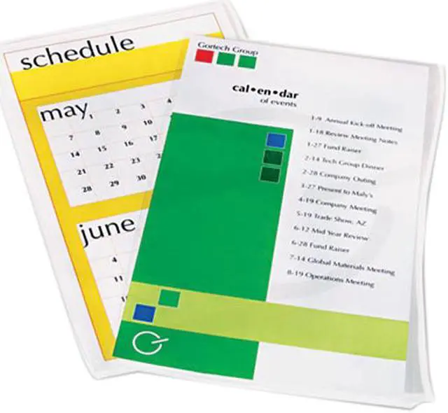 Main image of 52226 Fellowes Laminating Pouches, 3 mil, 14 1/2 x 9, 50/Pack