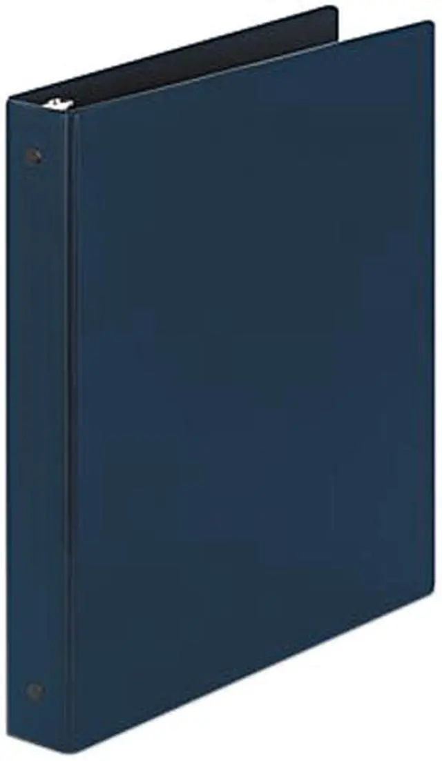 Main image of Avery 03300 Economy Round Ring Reference Binder, 1" Capacity, Blue
