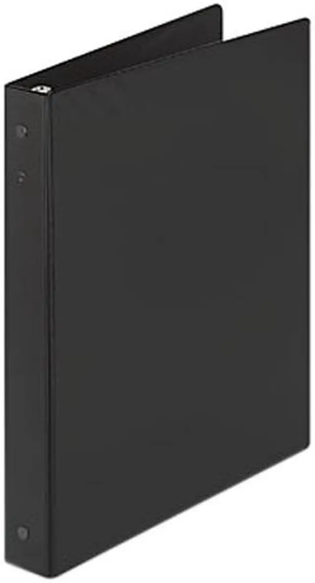 Main image of Avery 03301 Economy Round Ring Reference Binder, 1" Capacity, Black