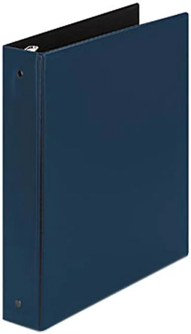 Main image of Avery 03400 Economy Round Ring Reference Binder, 1-1/2" Capacity, Blue