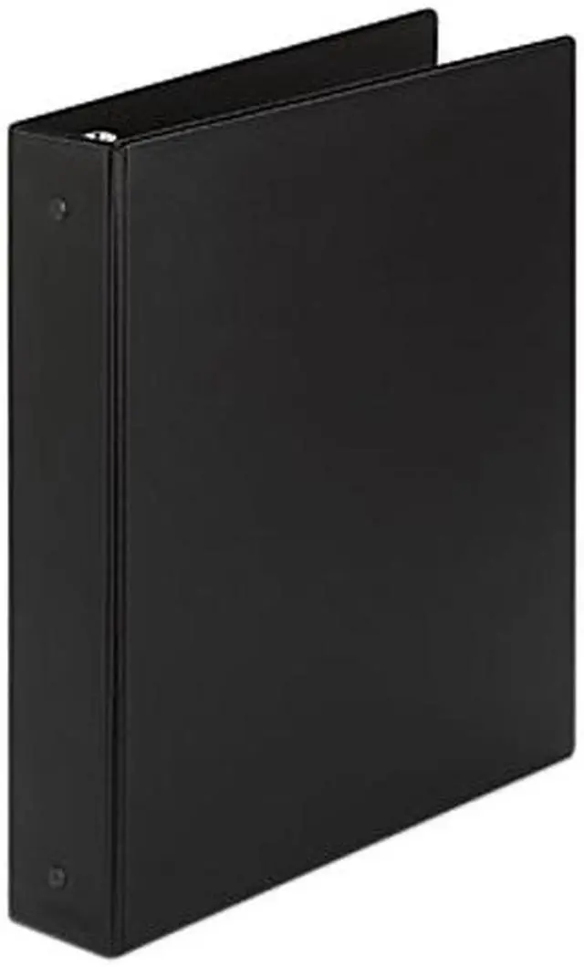 Main image of Avery 03401 Economy Round Ring Reference Binder, 1-1/2" Capacity, Black