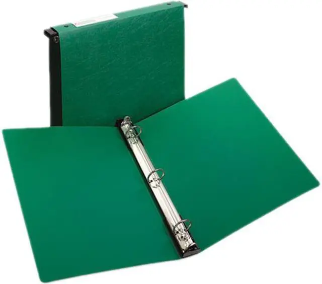 Main image of Avery 14802 Hanging File Poly Ring Binder, 1" Capacity, Green
