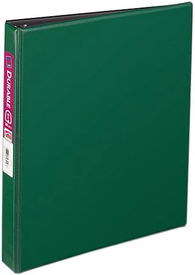 Main image of Avery 27253 Durable EZ-Turn Ring Reference Binder for 11 x 8-1/2, 1" Capacity, Green