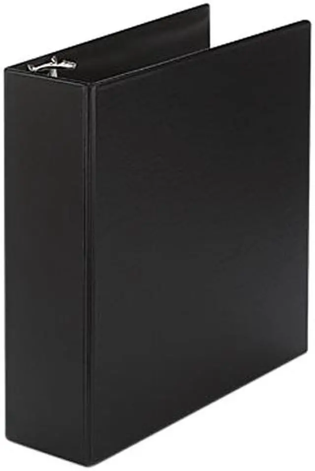 Main image of Avery 27650 Durable EZ-Turn Ring Reference Binder, 11 x 8-1/2, 3" Capacity, Black