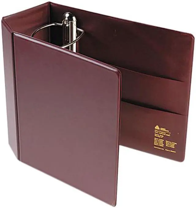 Main image of Avery 79366 Heavy-Duty Vinyl EZD Reference Binder With Finger Hole, 5" Cap, Maroon