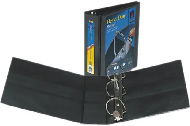 Main image of Avery 79693 79693 Nonstick Heavy-Duty EZD Reference View Binder, 3" Capacity, Black