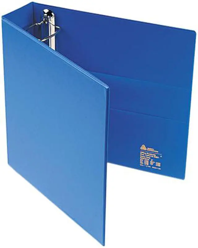 Main image of Avery 79882 Heavy-Duty Vinyl EZD Ring Reference Binder, 2" Capacity, Blue