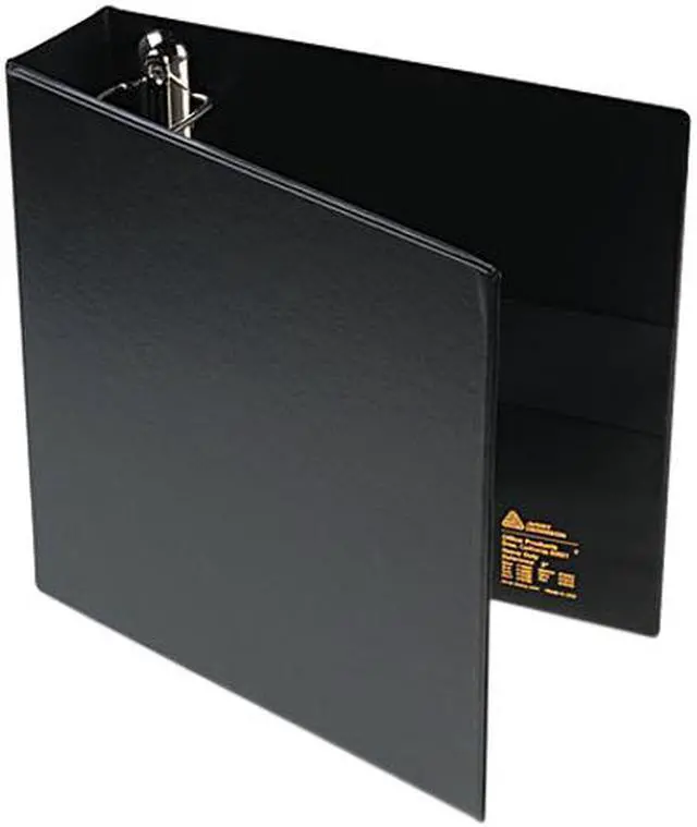 Main image of Avery 79982 Heavy-Duty Vinyl EZD Ring Reference Binder, 2" Capacity, Black