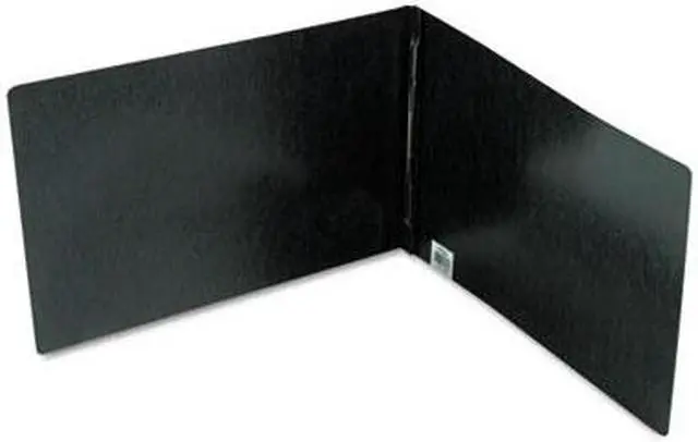 Alt view image 2 of 2 - Oxford 13206 Pressboard Report Cover, Prong Clip, 11 x 17, 3" Capacity, Black