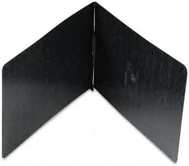 Main image of Oxford 71366 Pressboard Report Cover, Prong Clip, Legal, 2" Capacity, Black