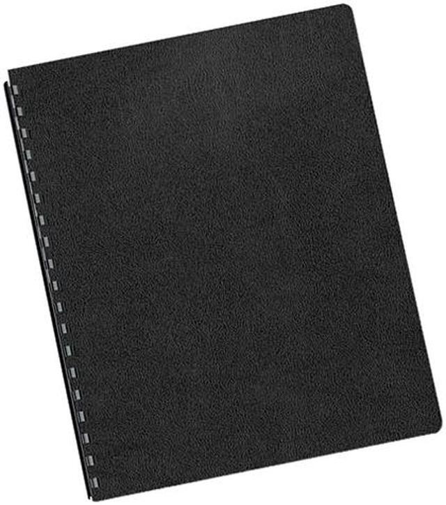 Main image of 52149 Fellowes Executive Presentation Binding System Covers, 11-1/4 x 8-3/4, Black, 200/Pack