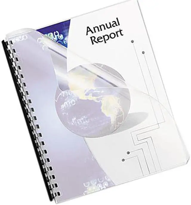 Main image of 5224301 Fellowes Futura Presentation Binding System Covers, 11 x 8-1/2, Frost, 25/Pack